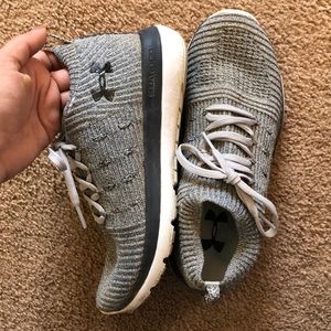 Under Armour sneakers worn once